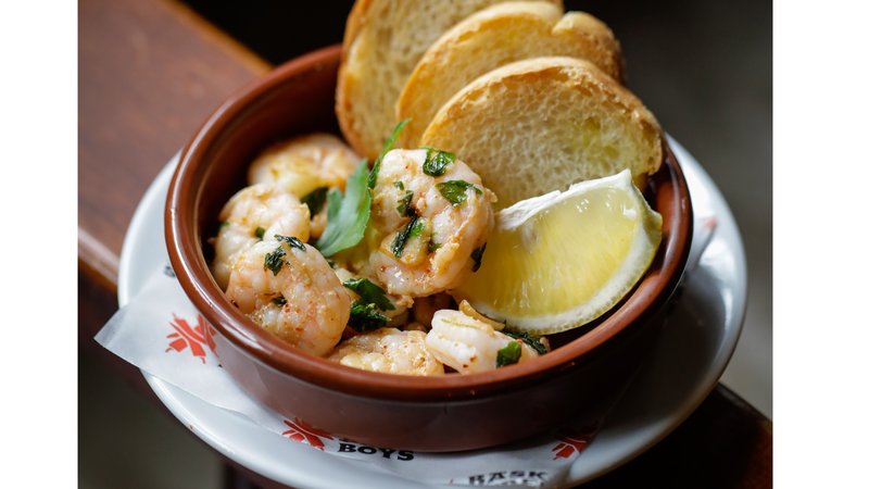 Gambas al ajillo
